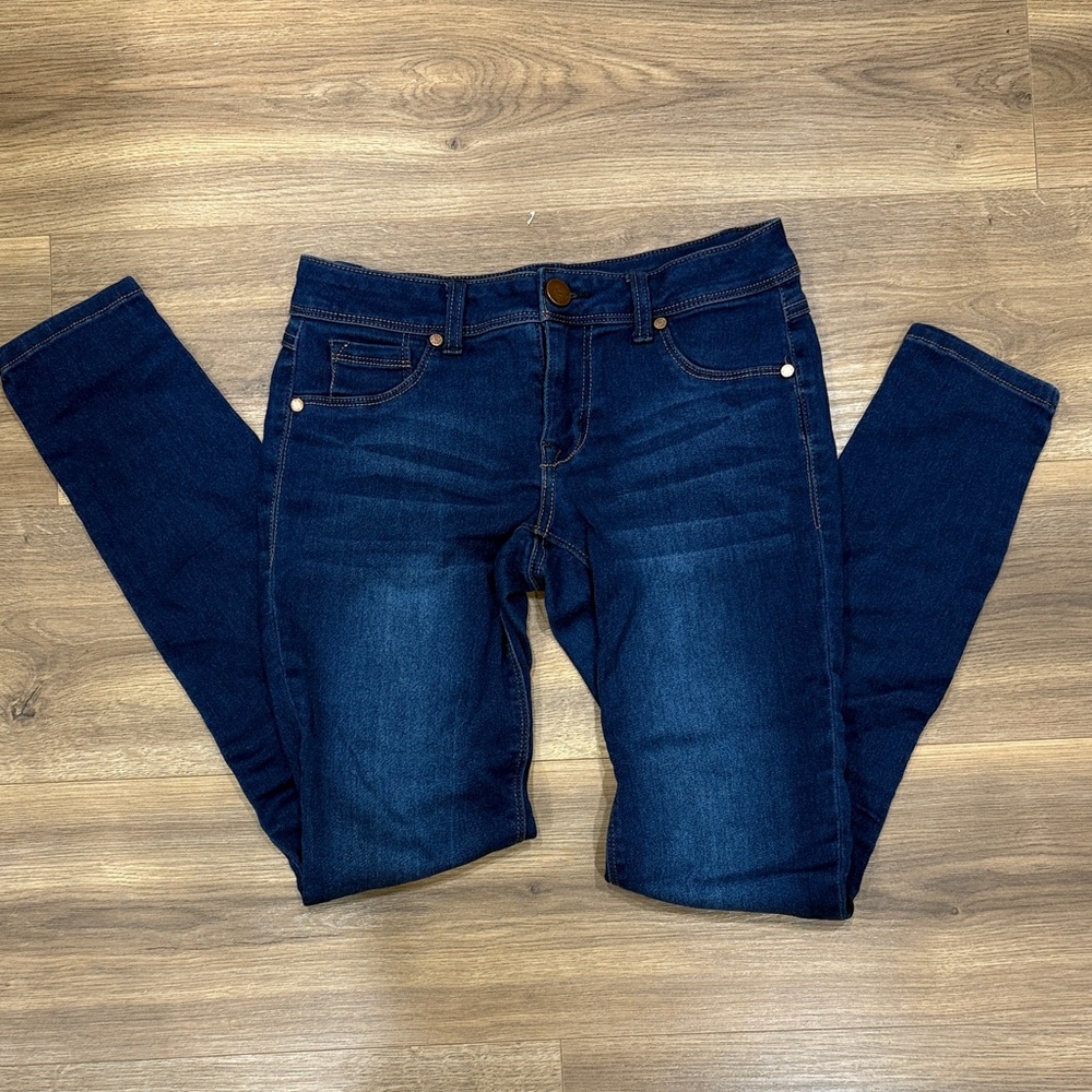 1822 Denim Women's Dark Blue Skinny Jeans